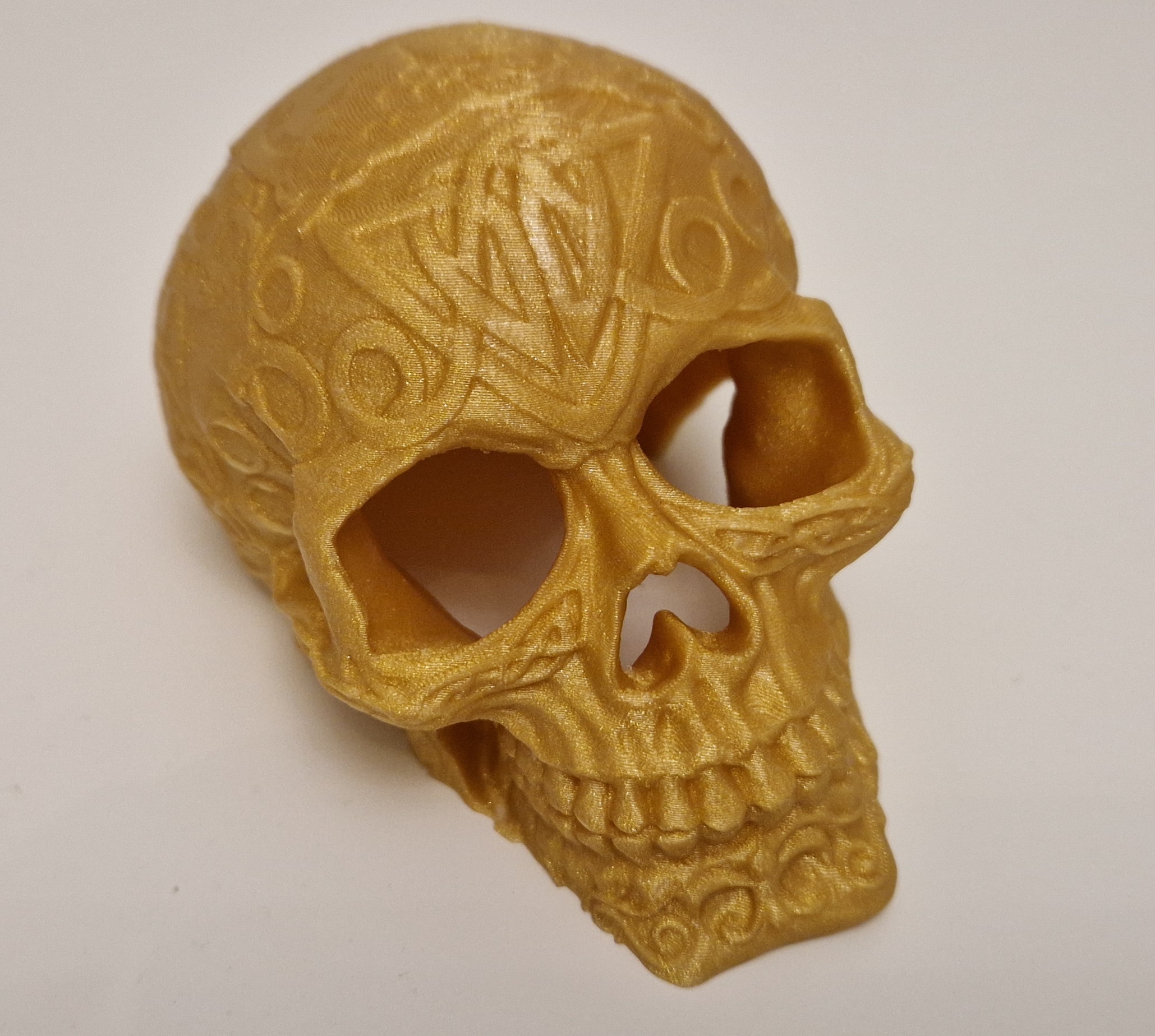 Miniatura 3 do modelo 3D Celtic skull hide