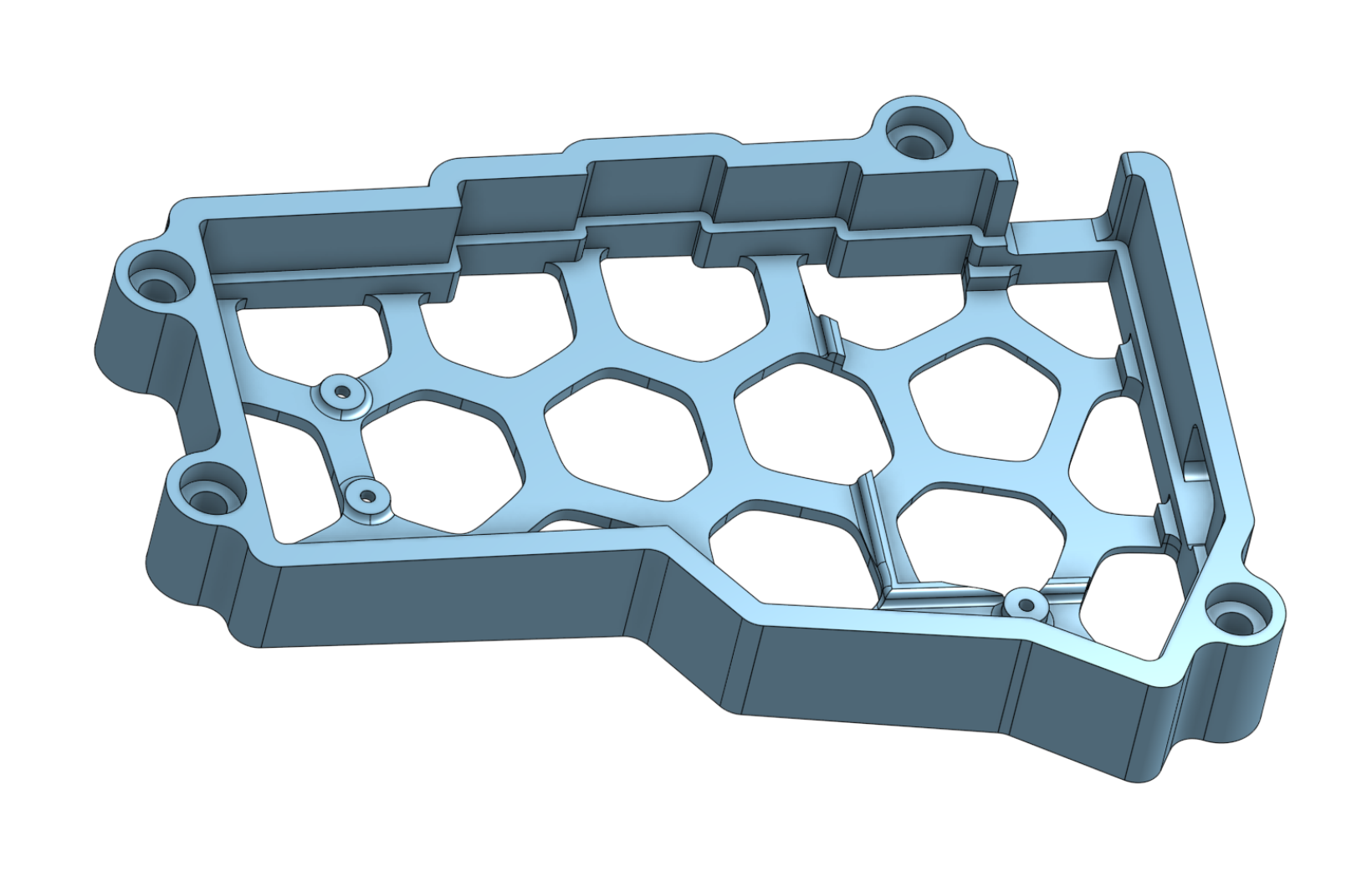 Void case without bridge over the usb port