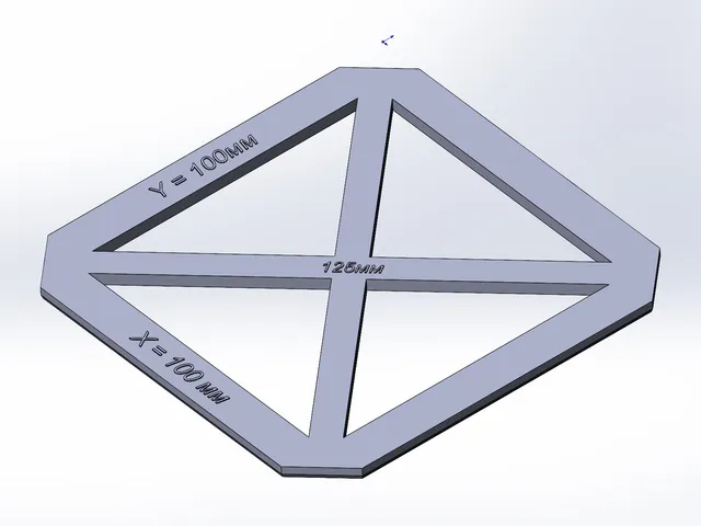 XY calibration with diagonals