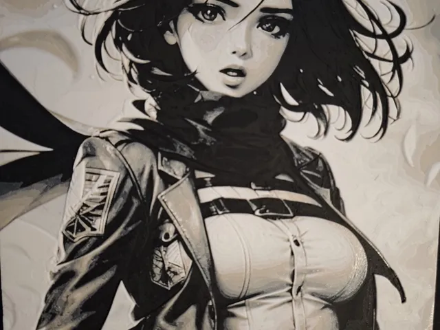 Mikasa Ackerman Attack on Titan HueForge