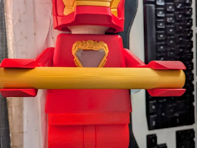 Lego Ironman Toilet Paper Holder