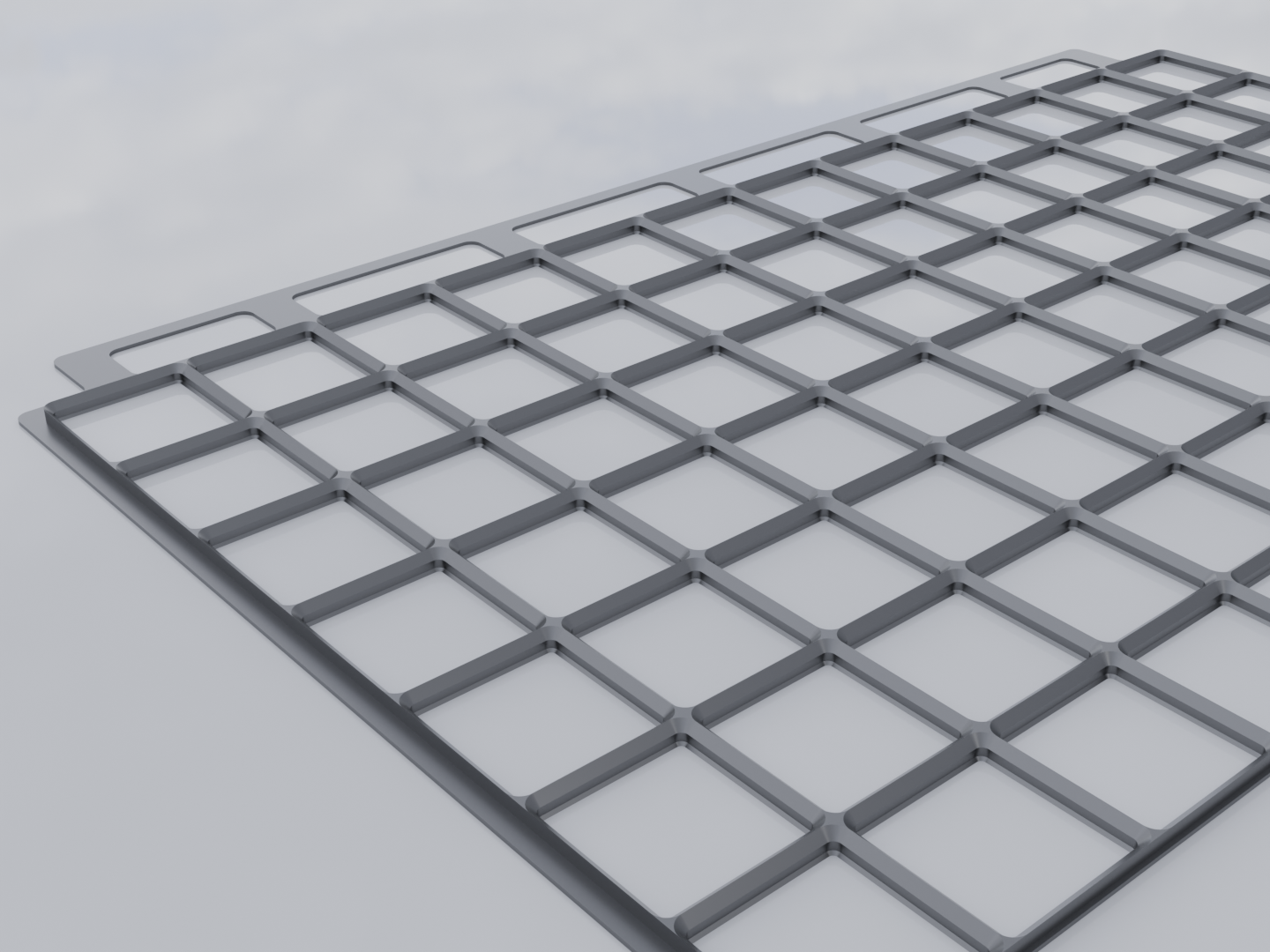 Gridfinity Baseplate for Ikea BESTA Drawer