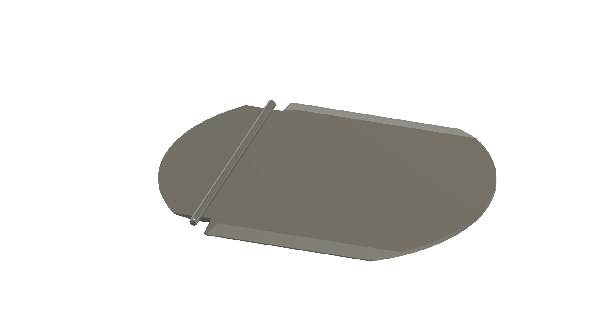 Zpětná klapka - průměr 150mm / Backstop - diameter 150mm - upraveno — miniatura 2