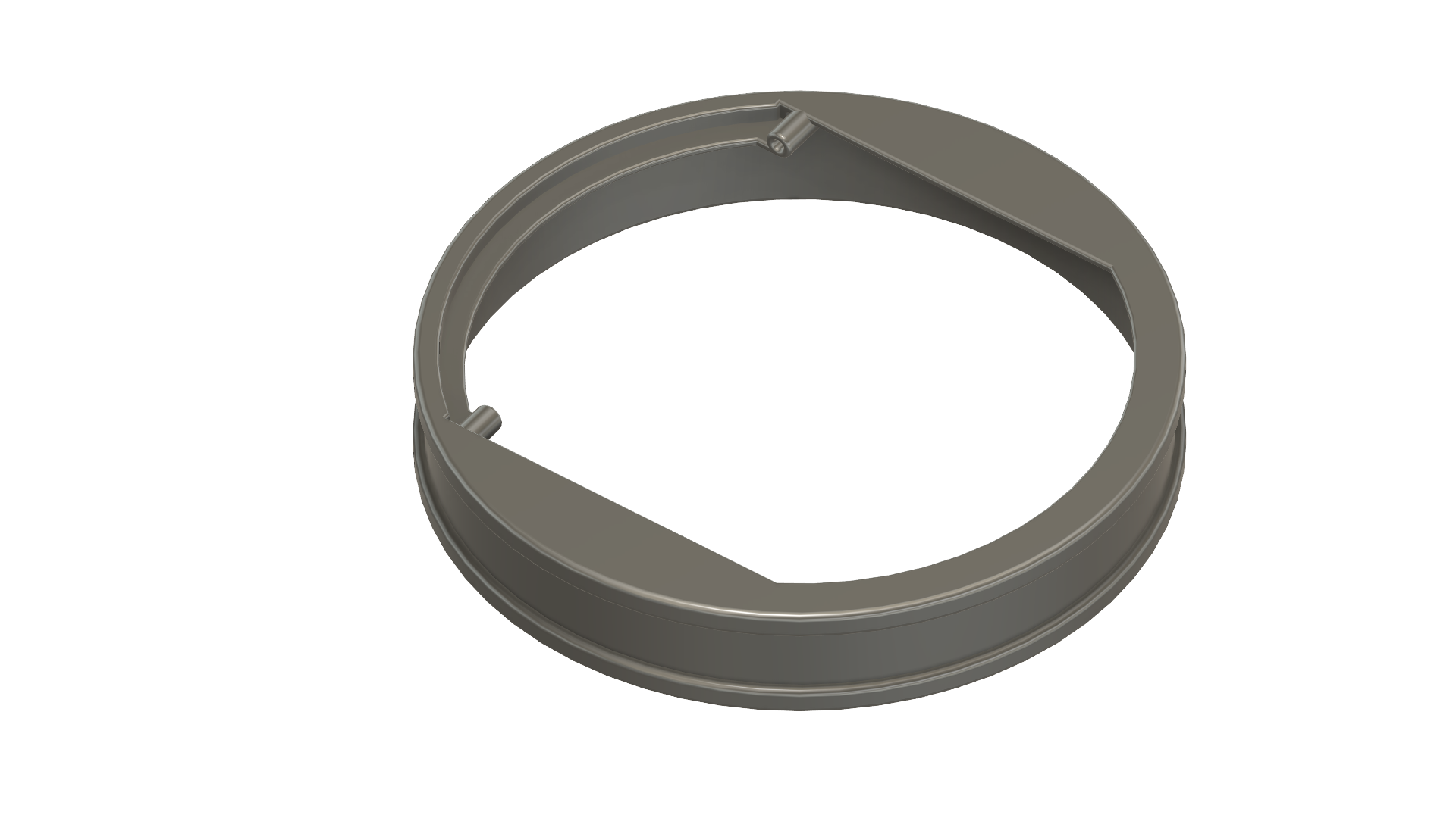 Zpětná klapka - průměr 150mm / Backstop - diameter 150mm - upraveno