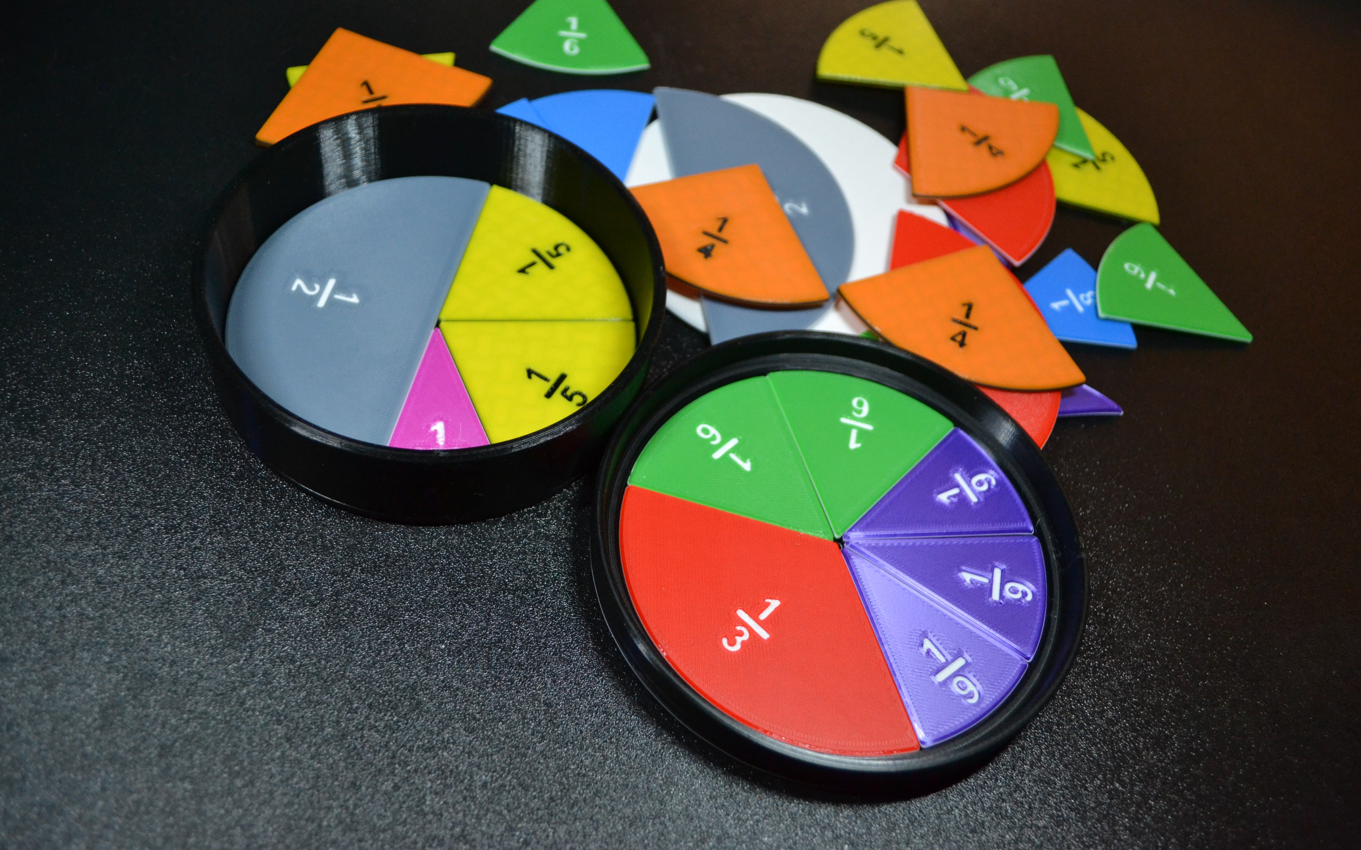 Compact Math Pie Fractions — miniatura 2