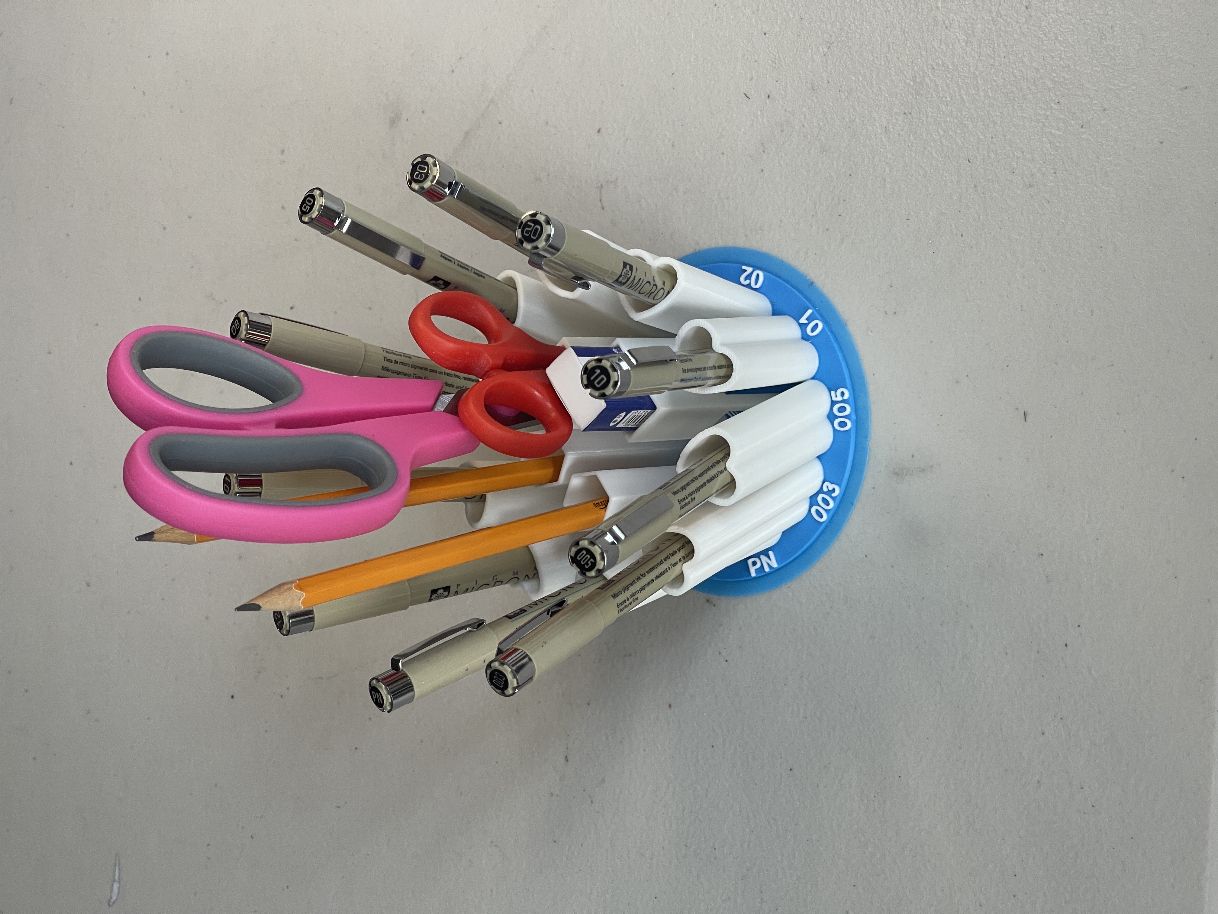 Micro Pen / Pencil / Scissor / Eraser Holder for Art Students