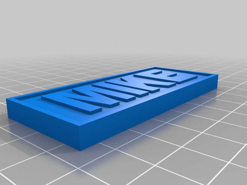 Mike Name Tag