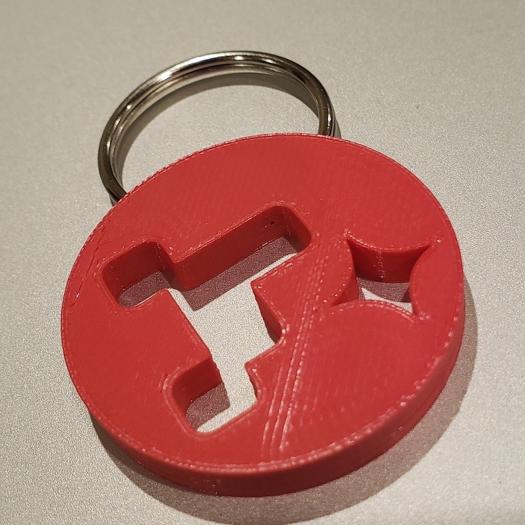 NASA Perseverance Rover Keychain