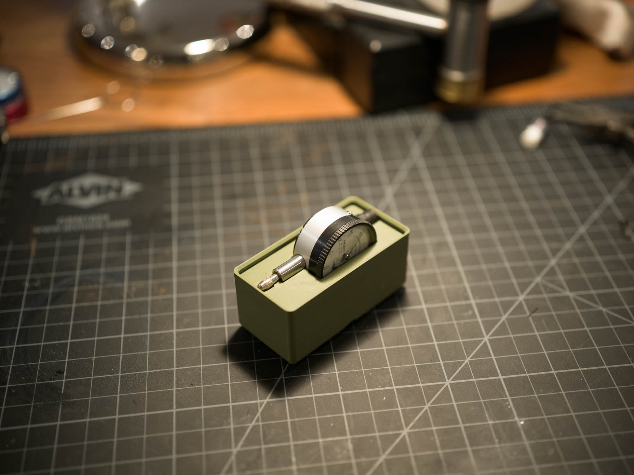 Gridfinity Mitutoyo Dial Indicator 38mm Tray