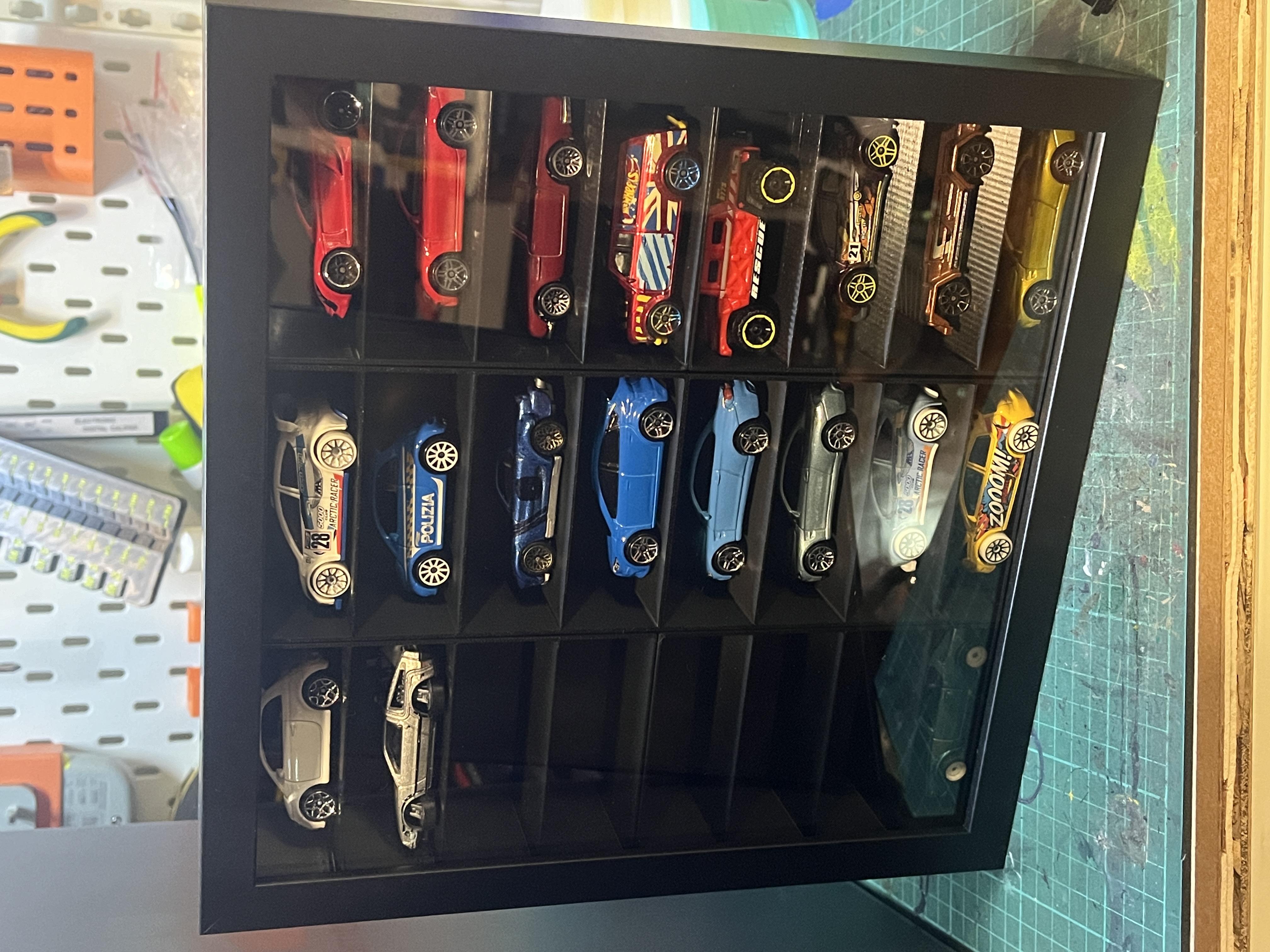 Hotwheels Sannahed Display Insert 25x25