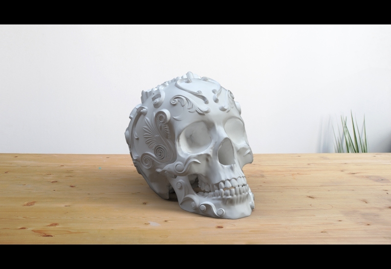Ornament Skull 2