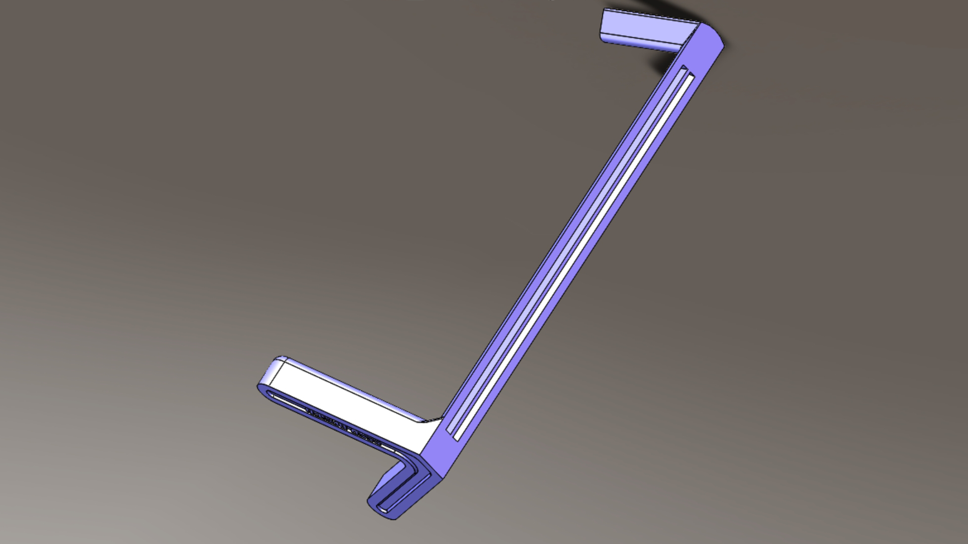 Miniatura 5 do modelo 3D Simple Headphone Stand