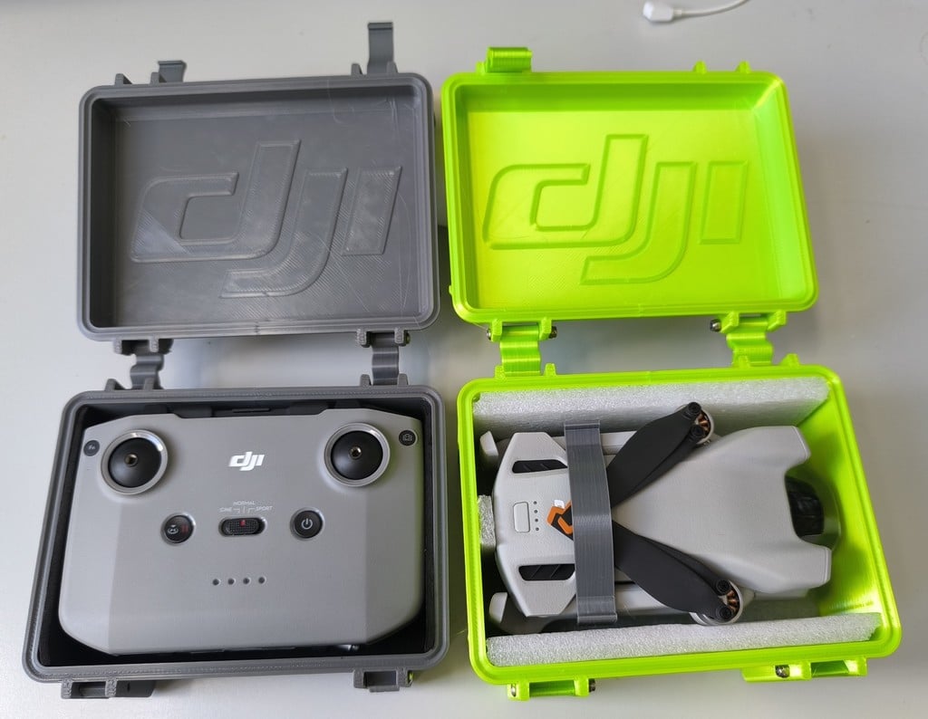 DJI Mini 3 Drone & Remote Case by Marcel | Download free STL model ...