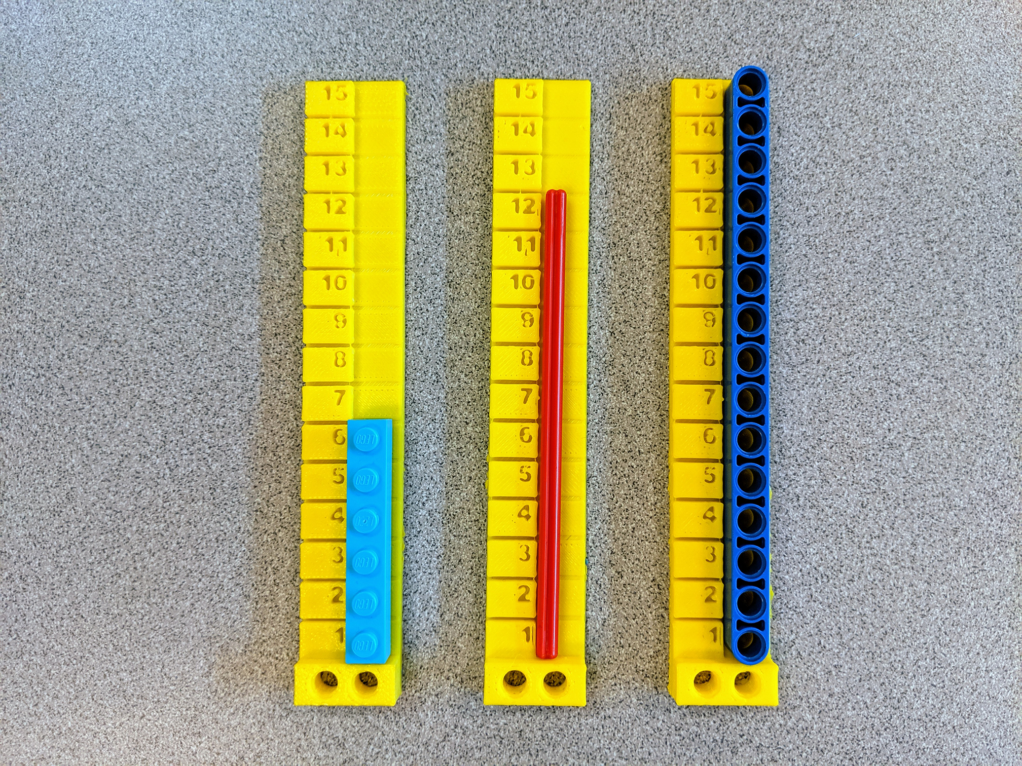 Ruler for LEGO