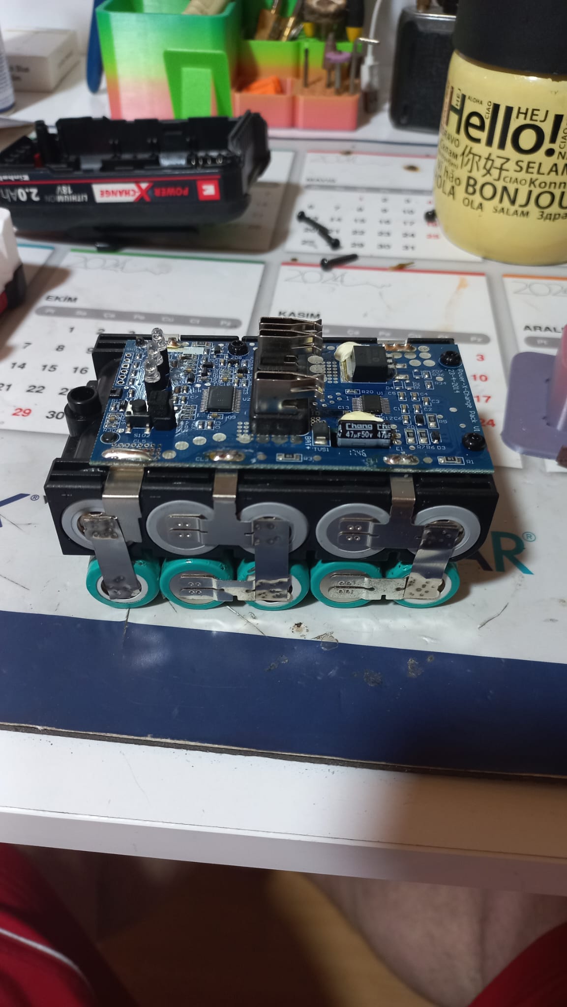 Einhell battery pack spacer — miniatura 2