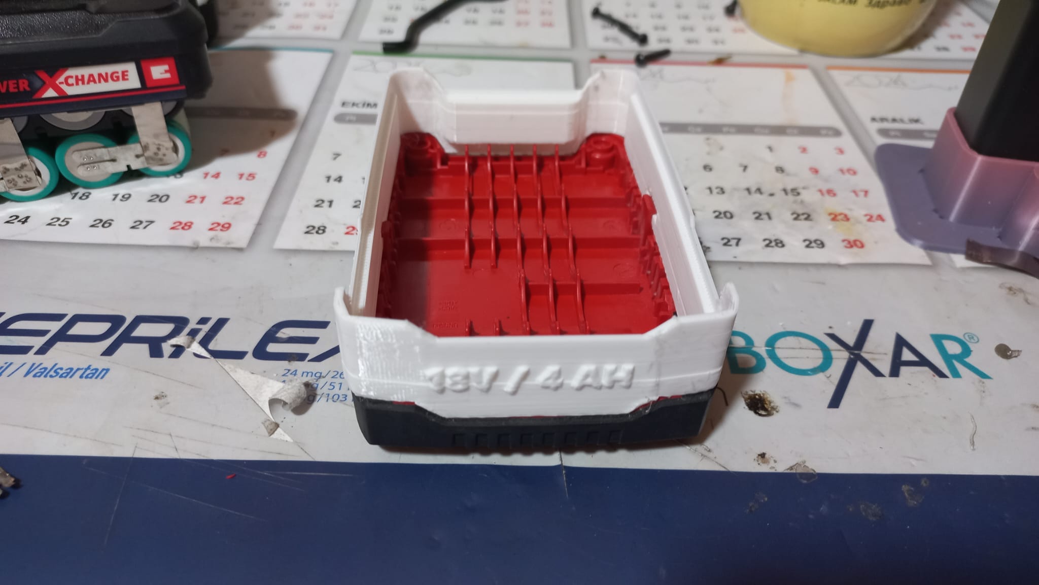 Einhell battery pack spacer — miniatura 5