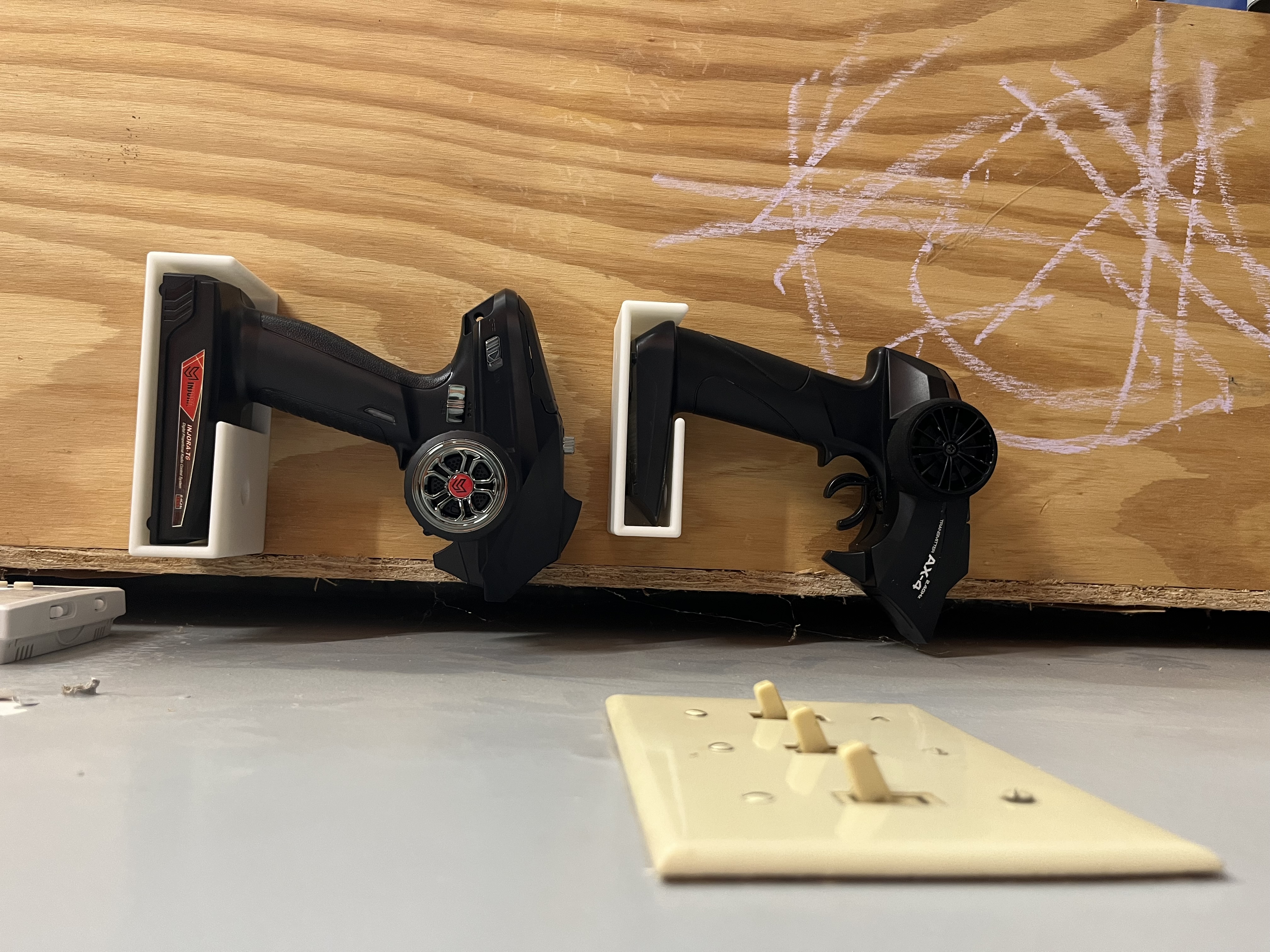 RC Controller Wall or Shelf Hanger