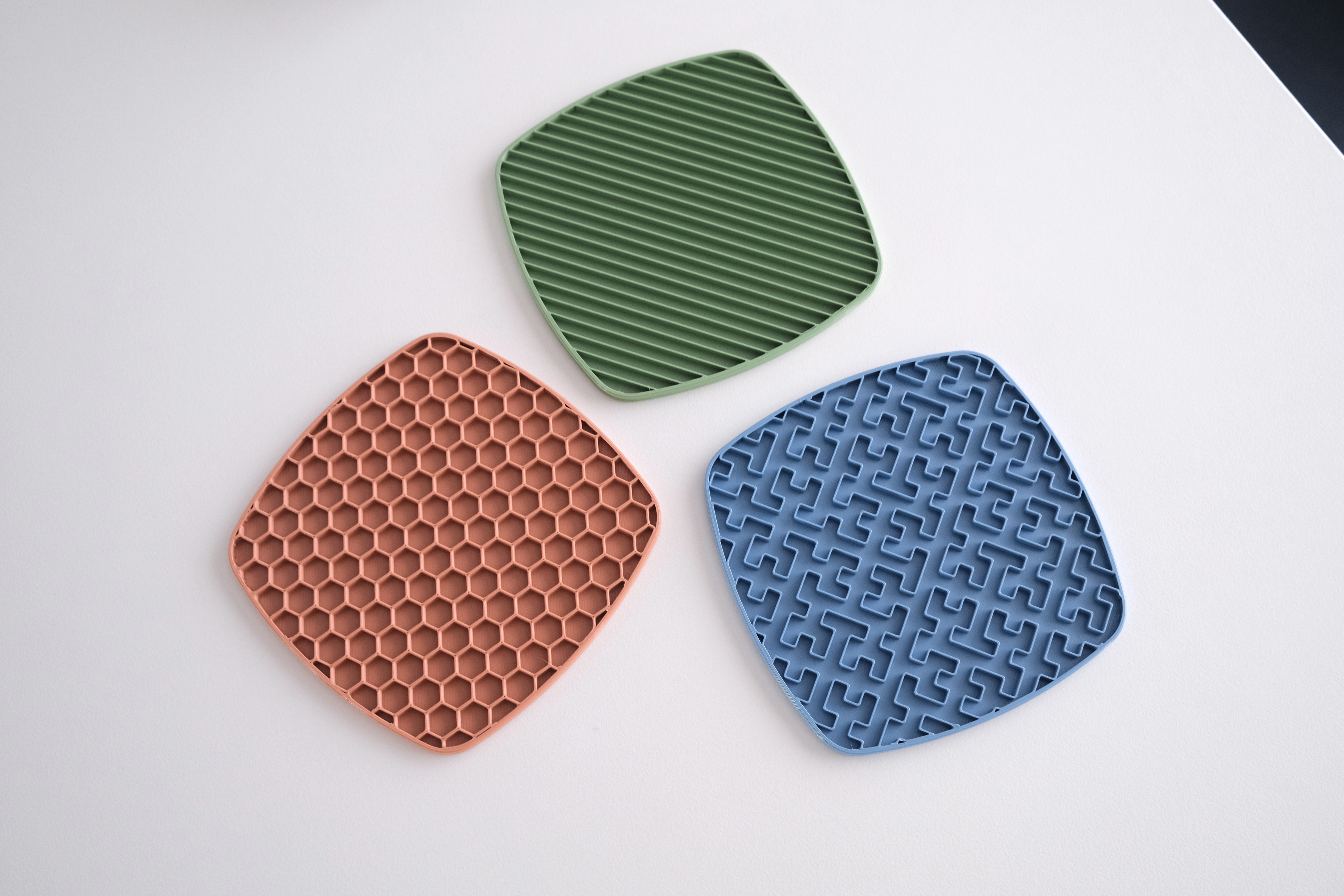Squircle Infill Coasters - Choose Your Own Adventure!