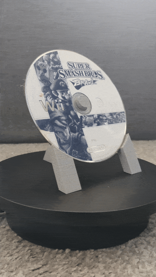 video game disk stand — miniatura 3