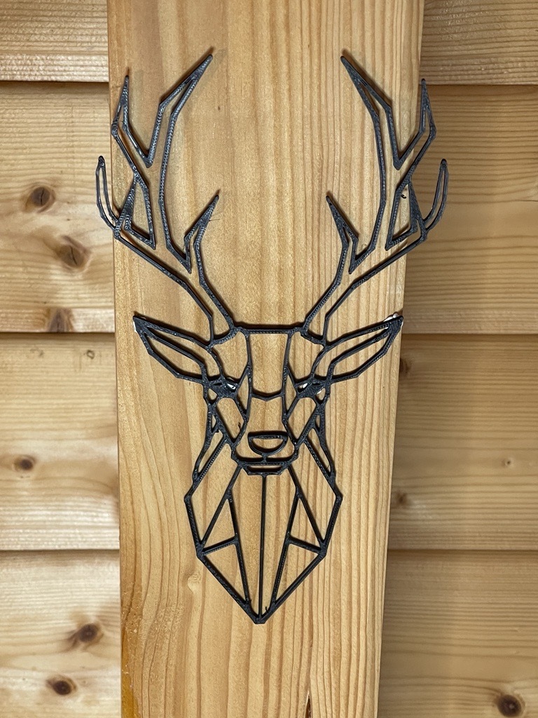 Low Poly deer / Hirsch