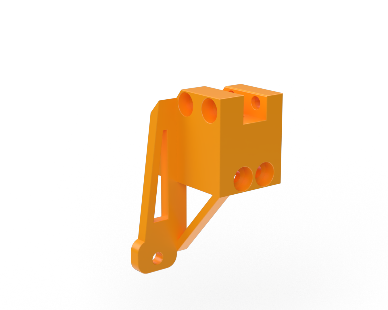 SV08 bambulab clone hotend V6 nozzle adapter