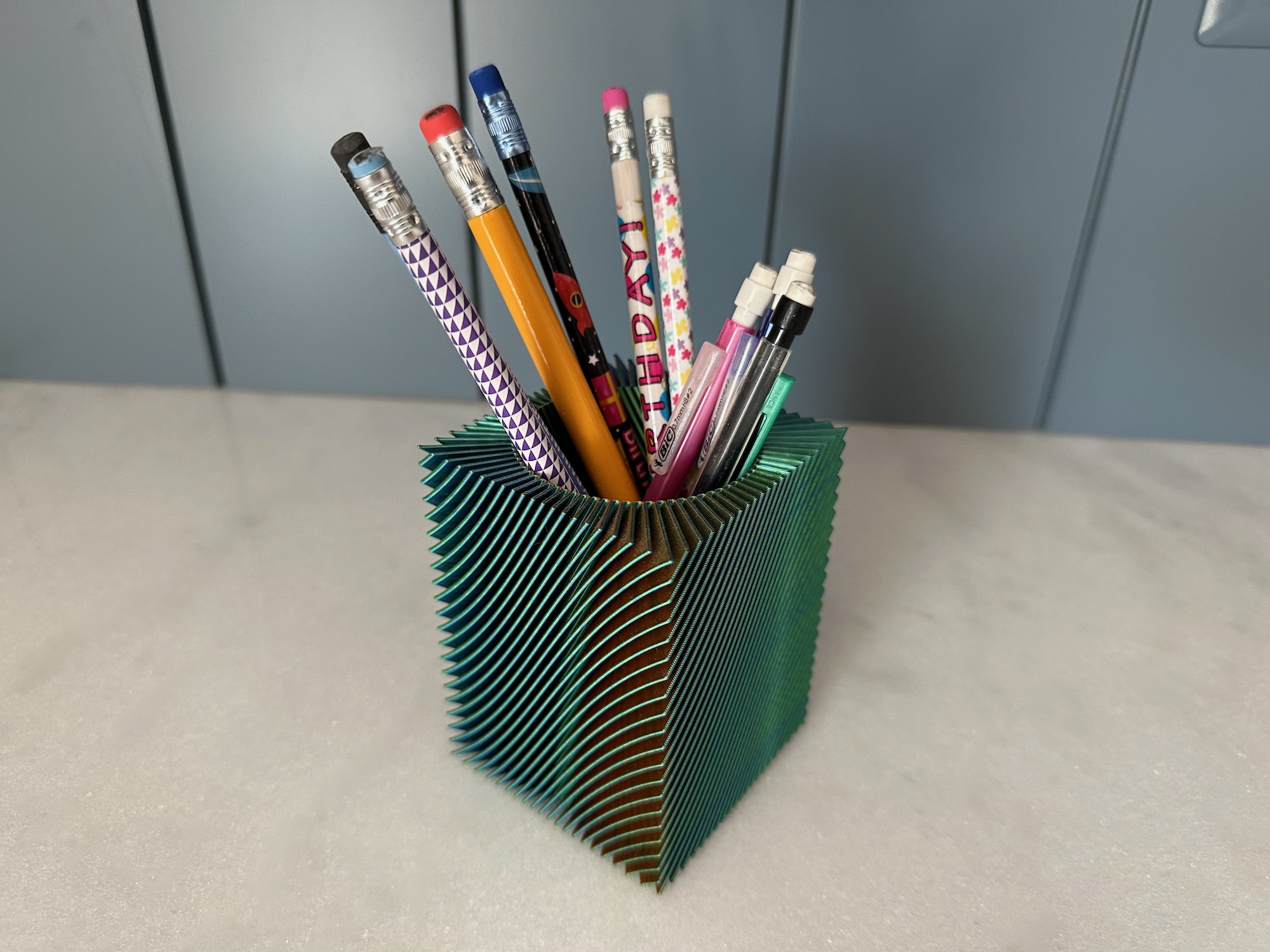 Spiral Vase Pencil Holder
