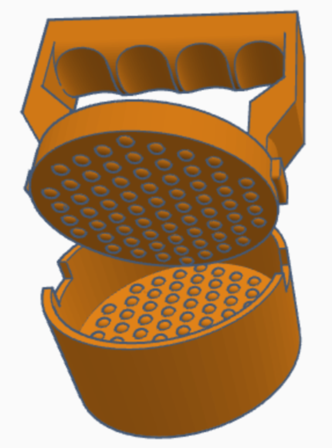 Burger Press - Three sizes included in one