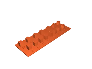 1/2 Deep impact socket rack by JK89 | Download free STL model ...