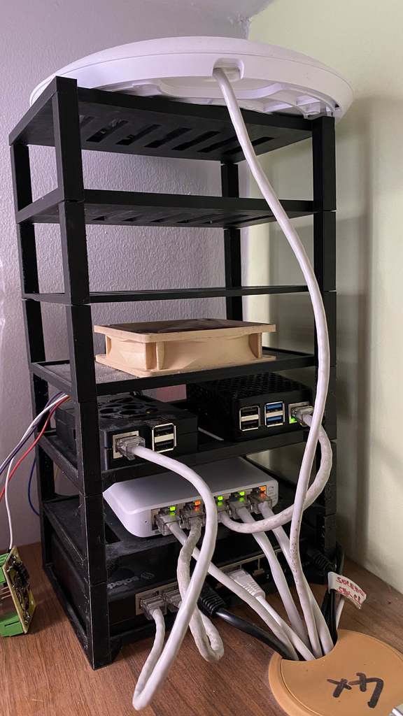 Mini Network Rack by TurboHacksore | Download free STL model ...