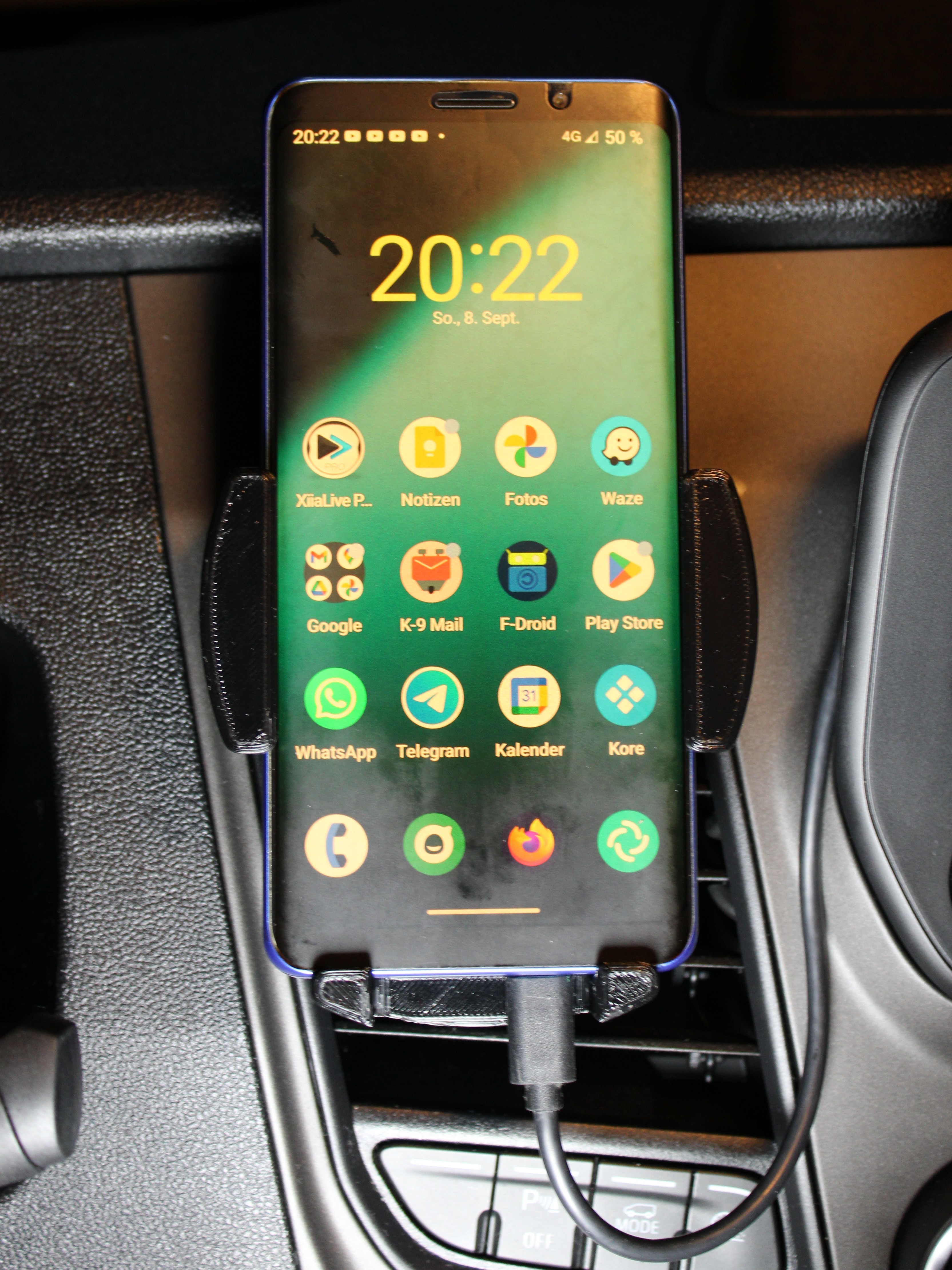 Larger Holding Brackets for Car Phone Holder by Duane
