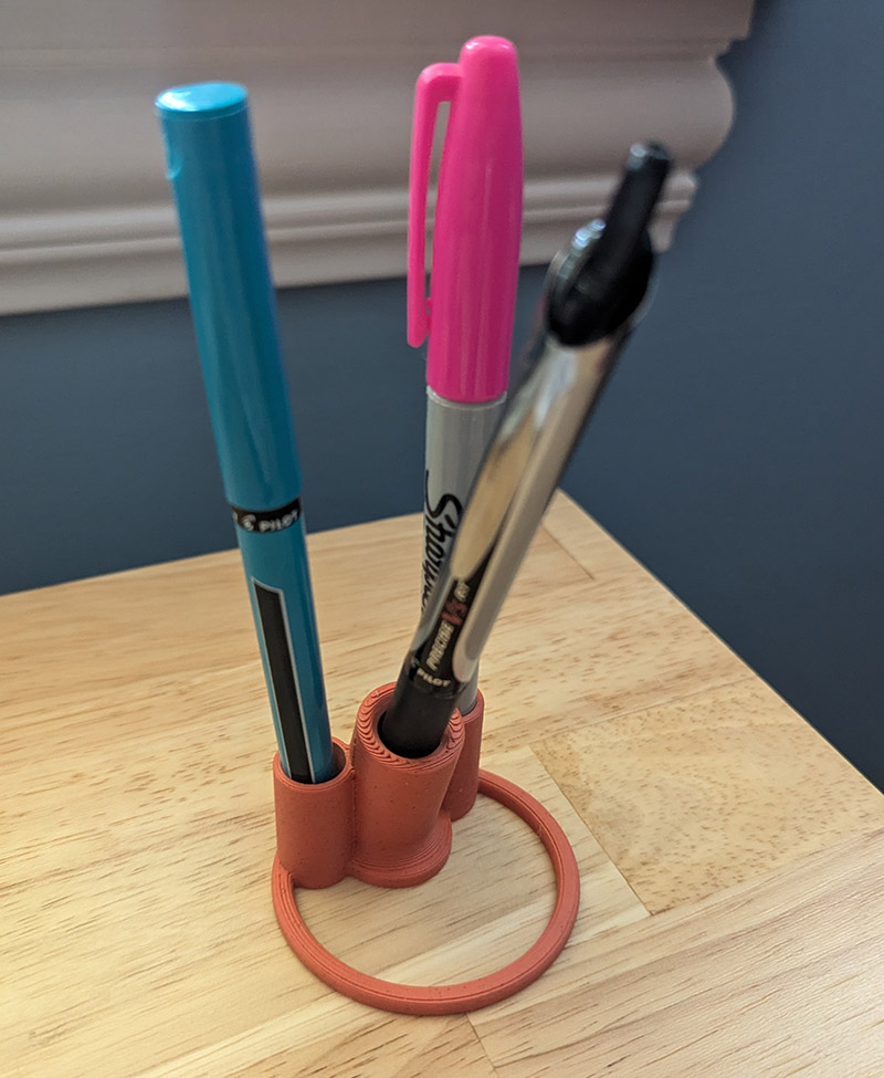 Pen Holder - Frog Face — miniatura 2