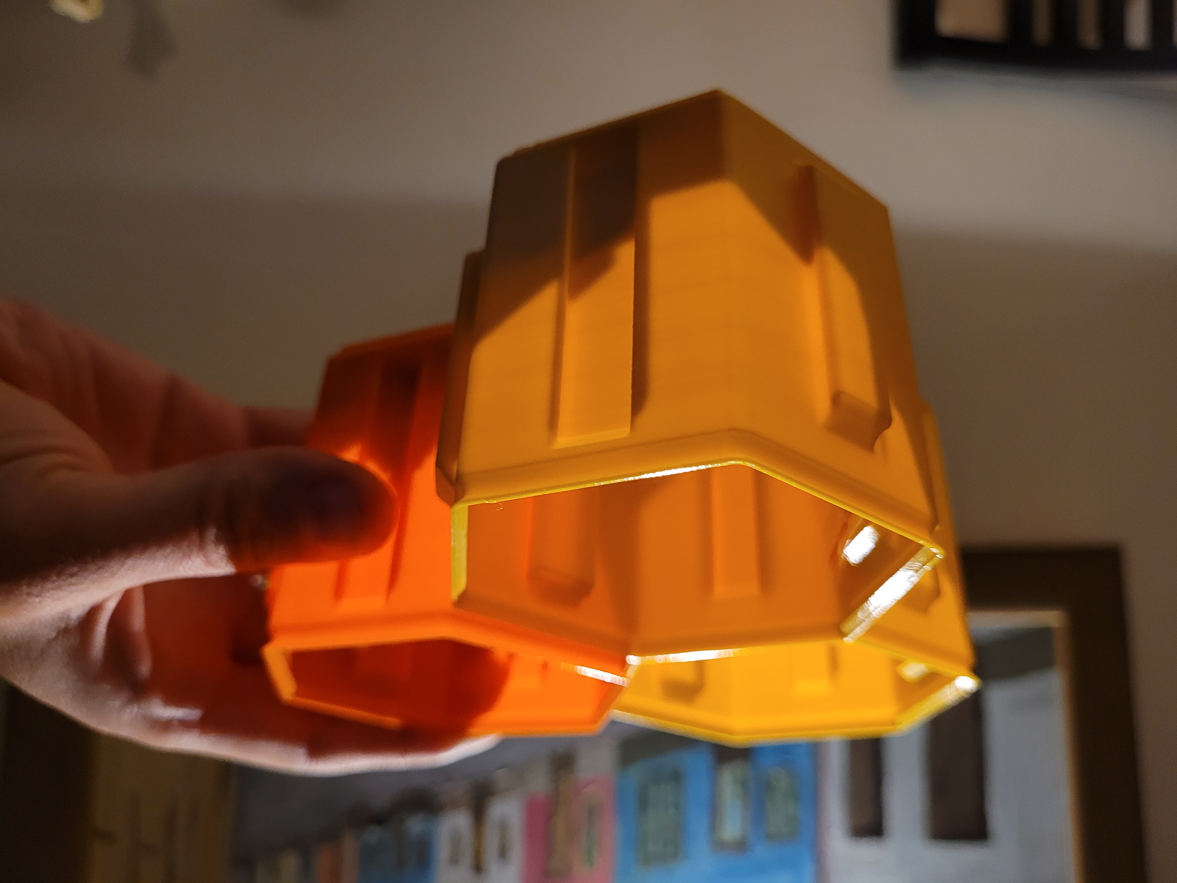 Miniatura 6 do modelo 3D Hex box (stackable, snap-joint, vase mode)