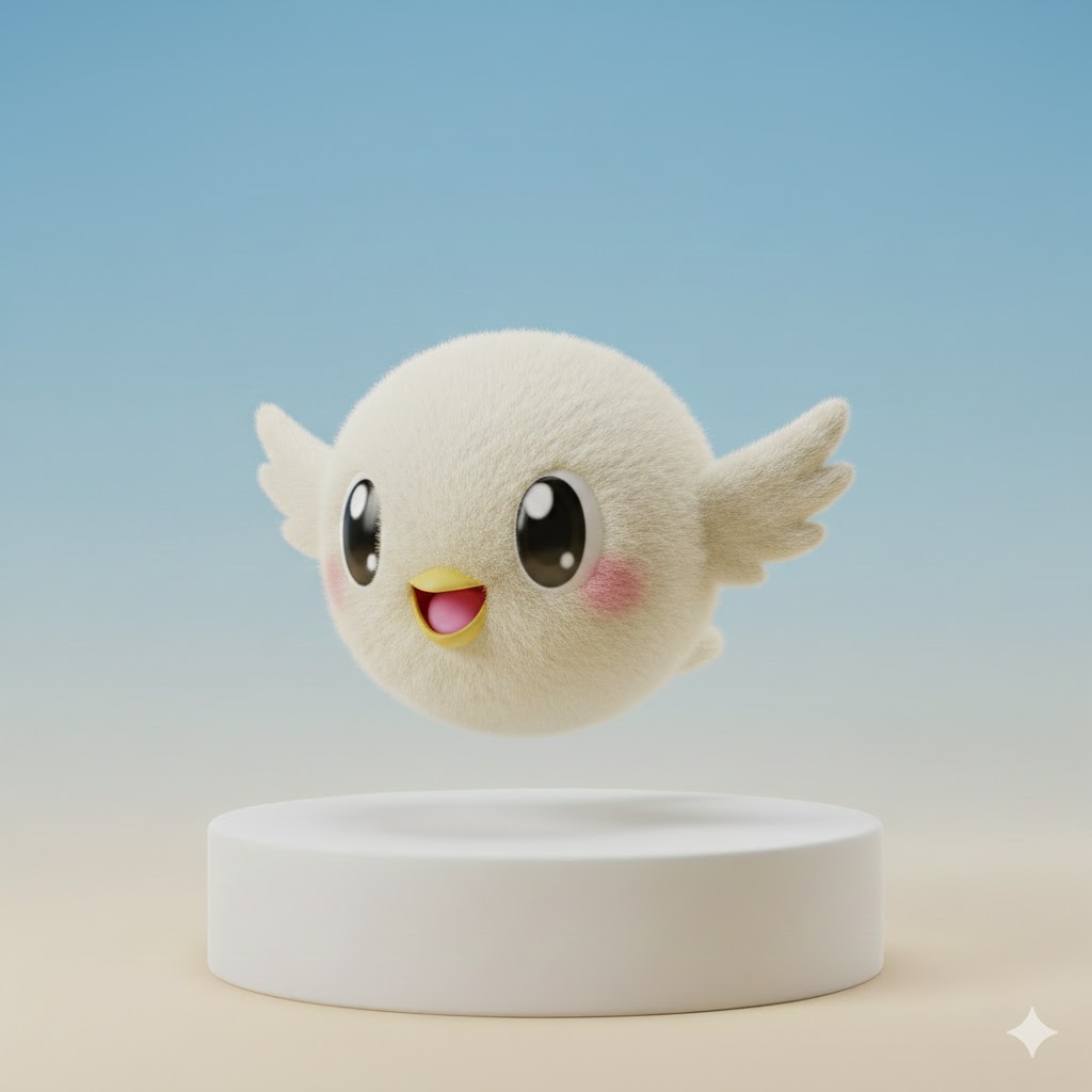 Upamon Digimon Creature Model