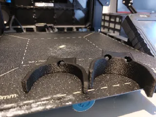 Dosing cup holder for DF54 adapted from DF64