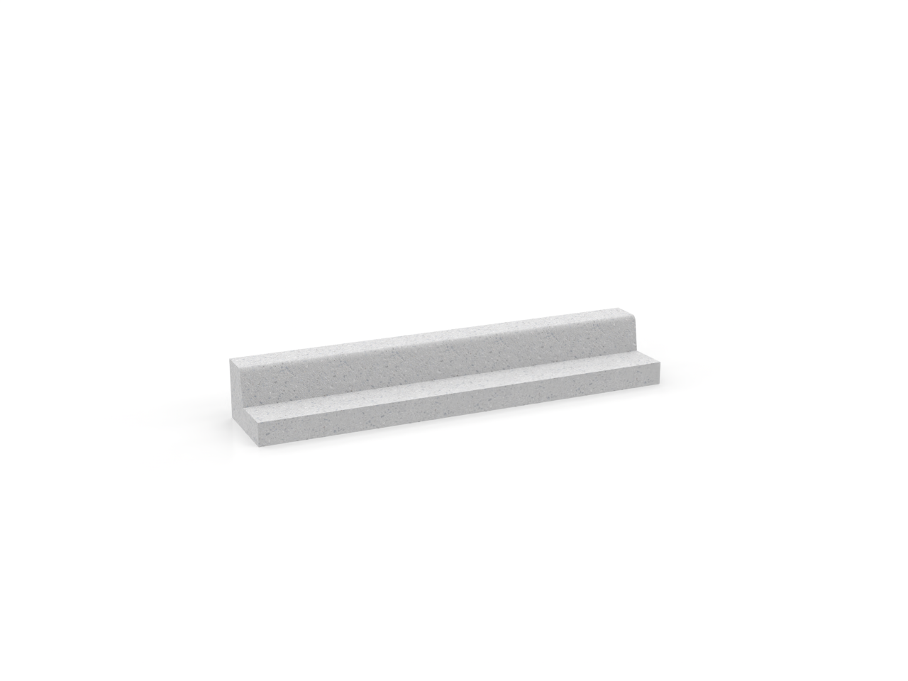 Scale Concrete Curb - Integral Concrete Curb