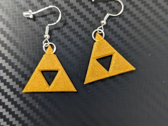 Triforce Earrings