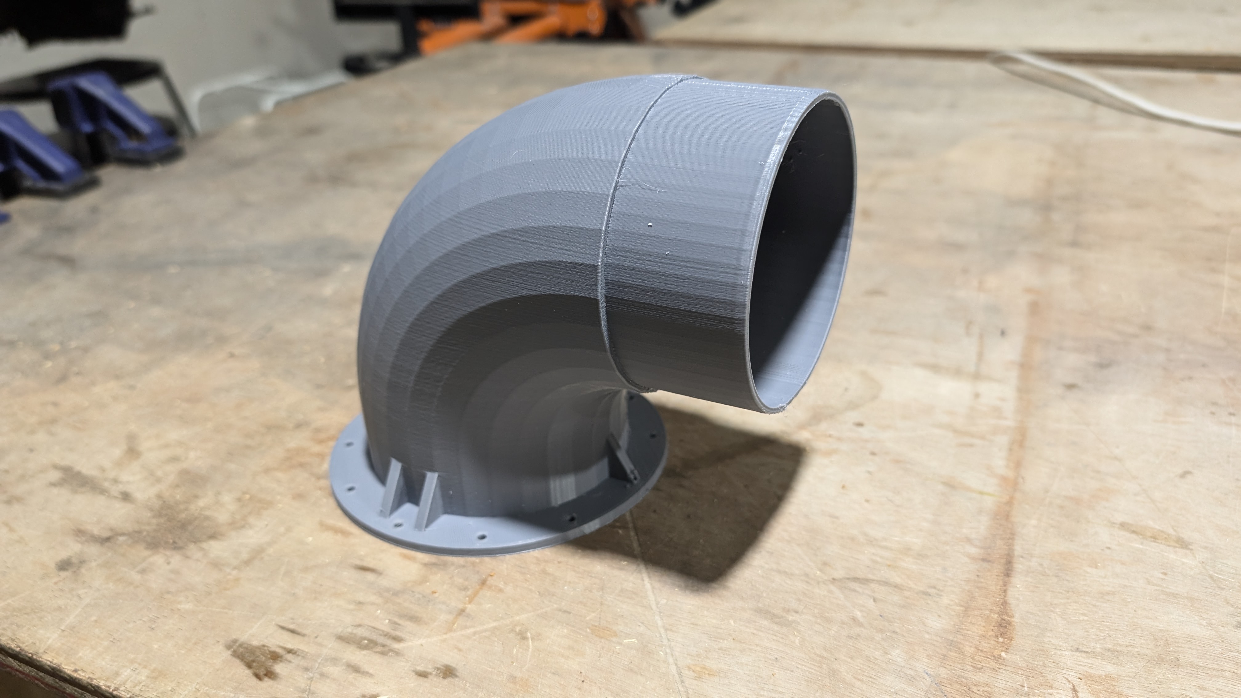 Mimaki fume extraction 100mm fitting