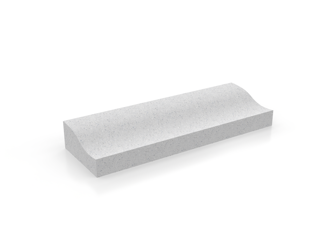 Scale Concrete Curb - Concrete Roll Curb and Gutter