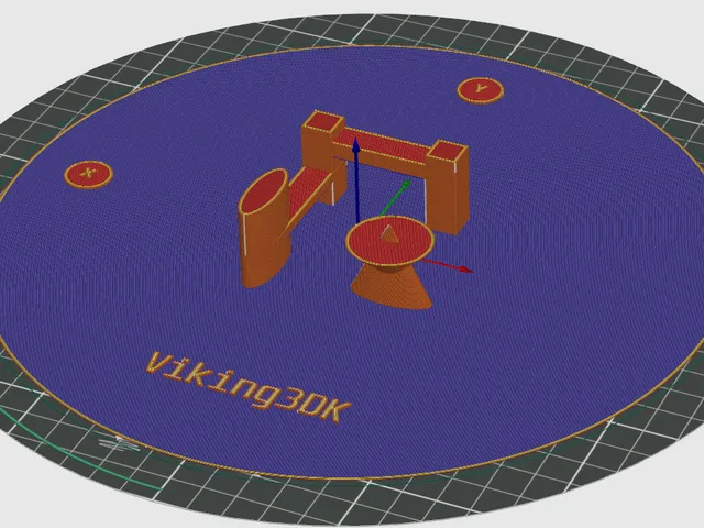 Flsun T1 / Delta printer Bed - Overhang - Bridging - Top layer Test