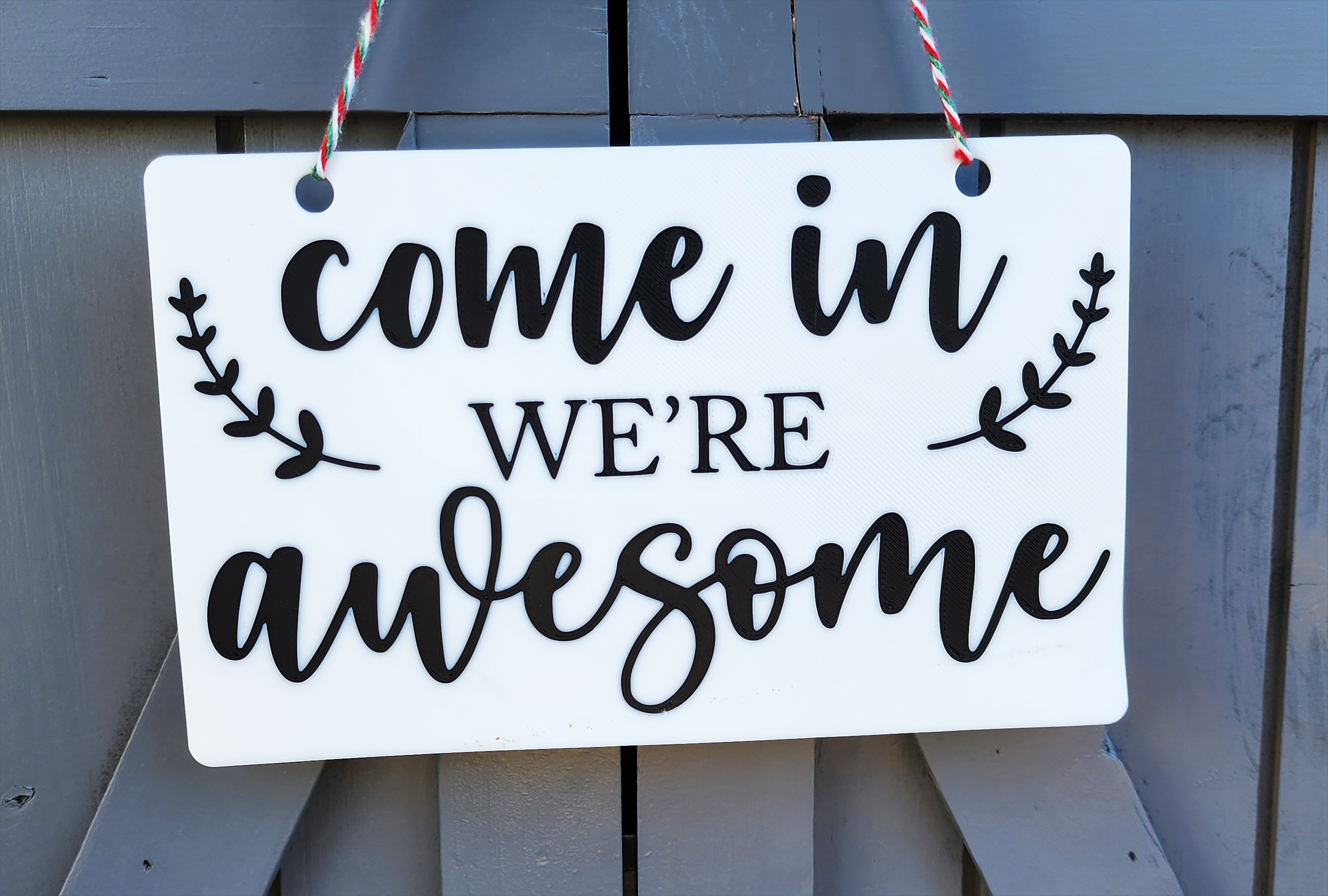 Come in we're awesome Sign MMU/AMS + Single-Color Models