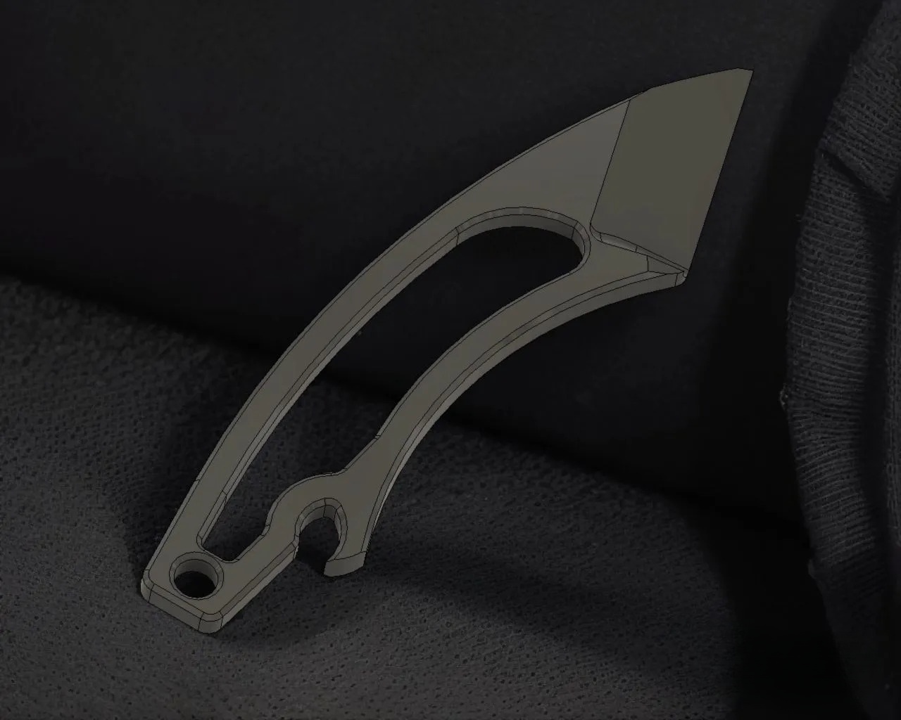 Simple Keychain Knife