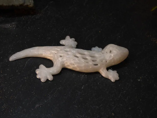 Voronoi Style Gecko