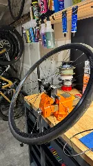 Bike Wheel Holder for Vice