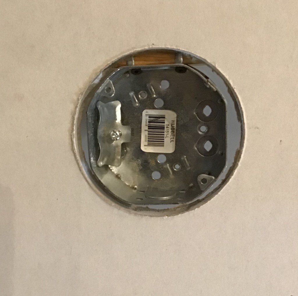 Circular Electrical Box Cutout Tool Accurate Alignment by