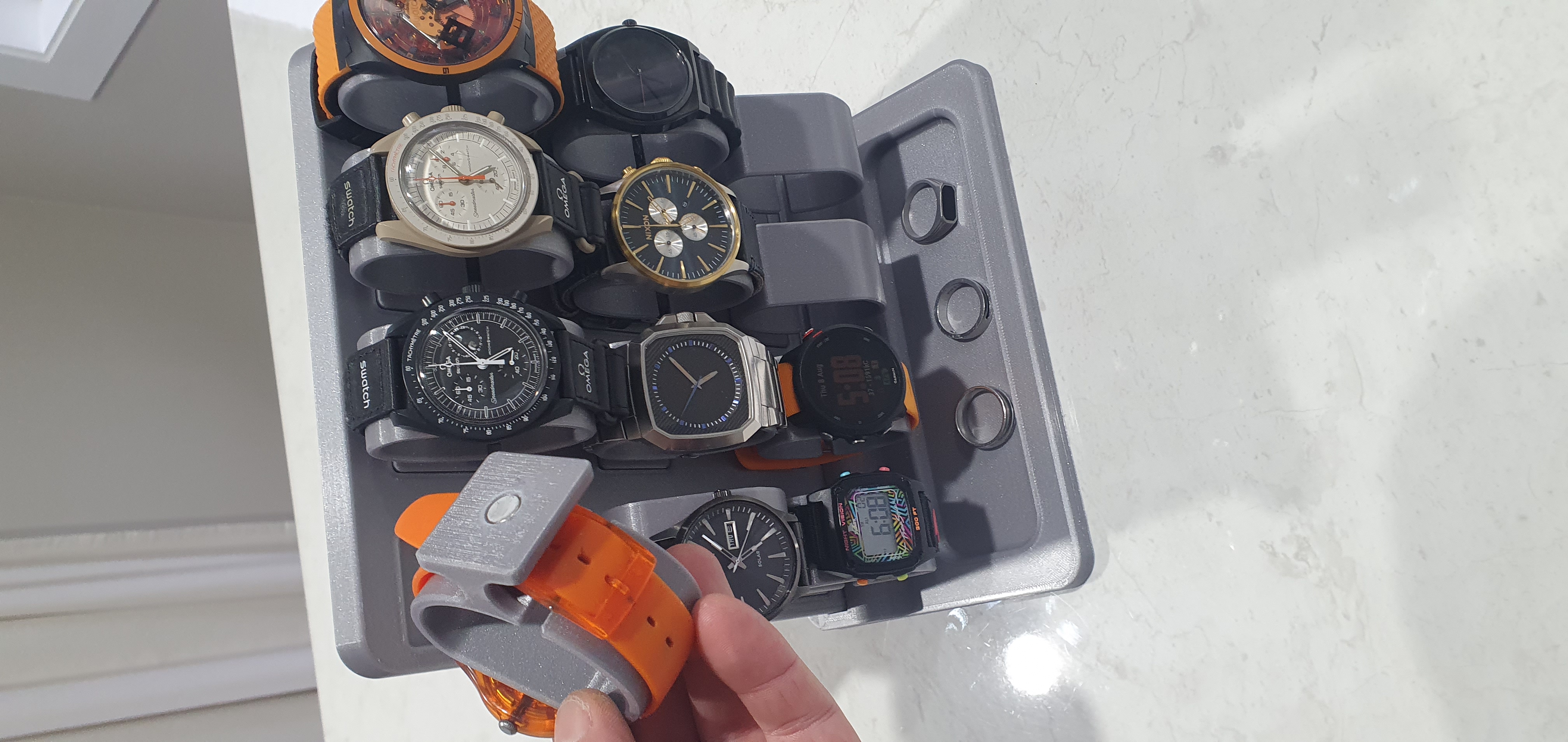 Modular Magnetic Watch Stand