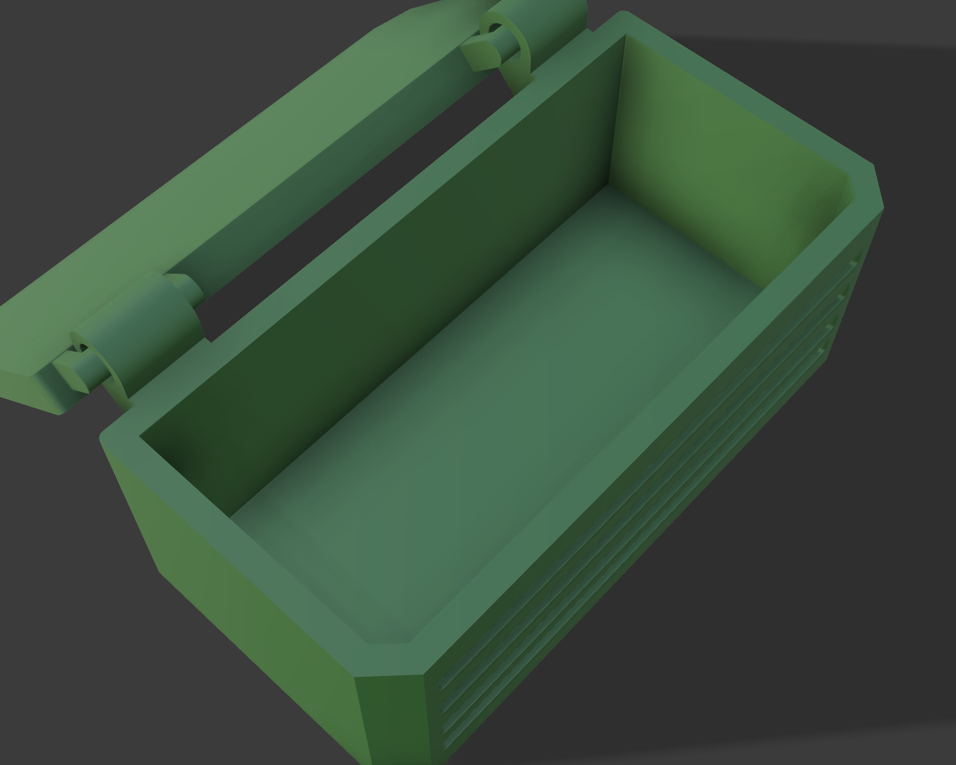Miniatura 3 do modelo 3D Cute Mini Trash Can