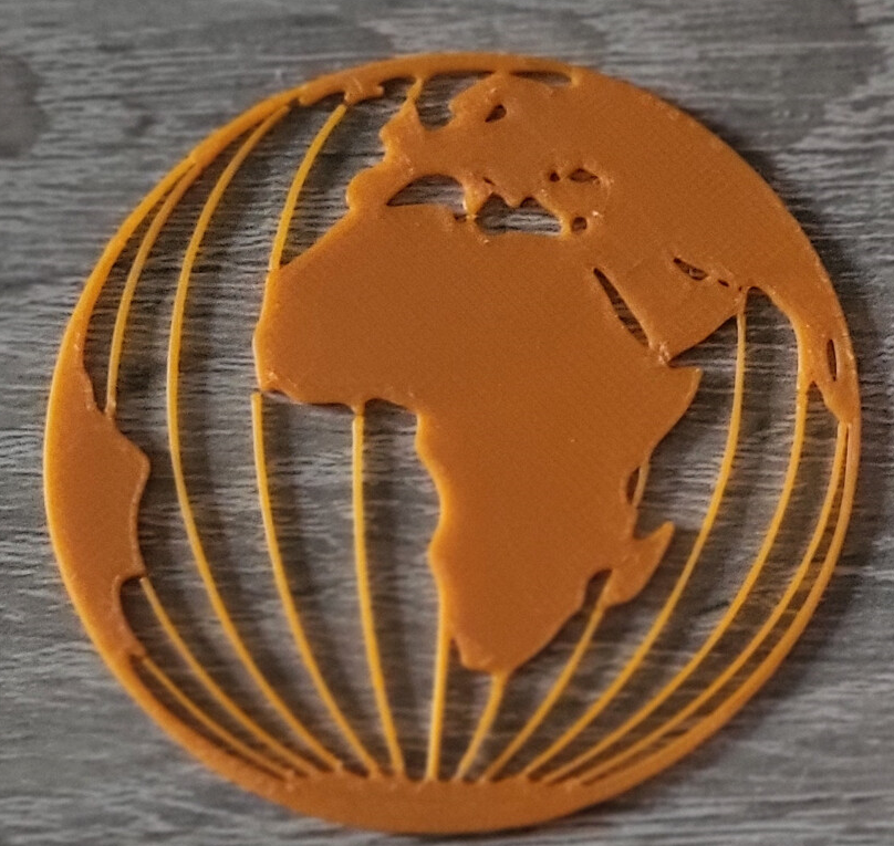 World Map Decor