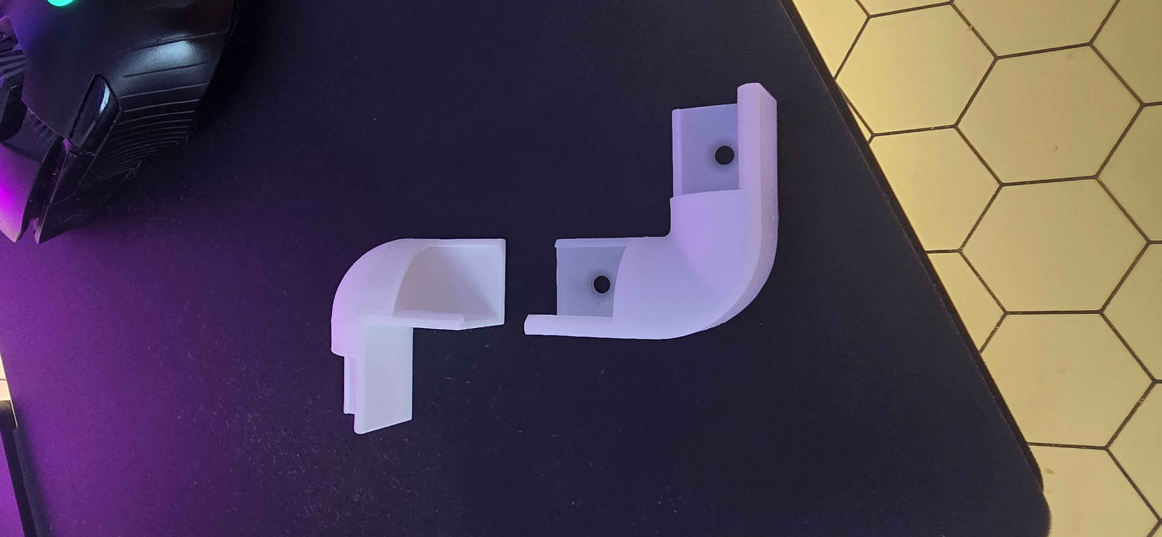 V Form LED Kanal Eckverbinder, 90-Grad-Eckverbinder für V Form LED Aluminium Profile Set — thumbnail 3