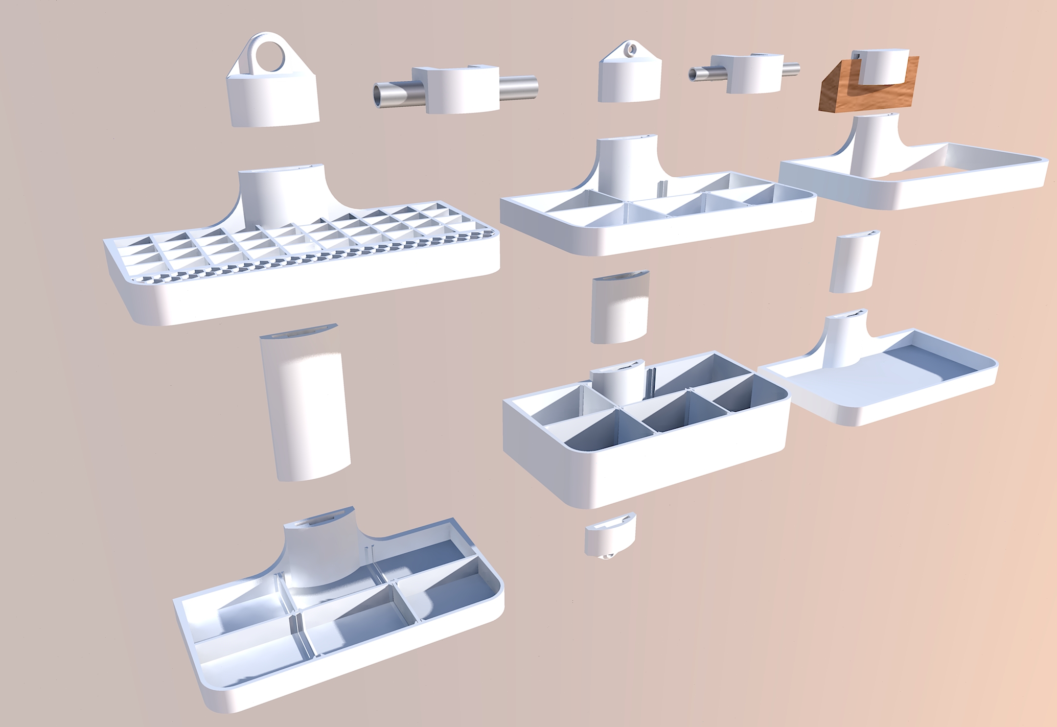 modular parts & tools sorter | organizer | shelf / scalable