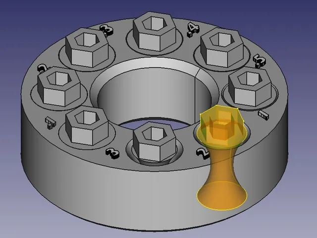 Print in place tolerance test
